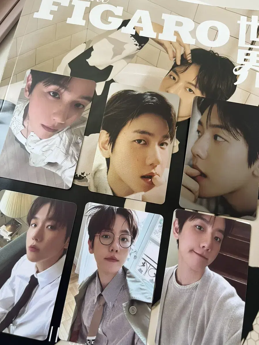 Baekhyun February 2024 issue photocard sell!! (bulk) (with magazine)