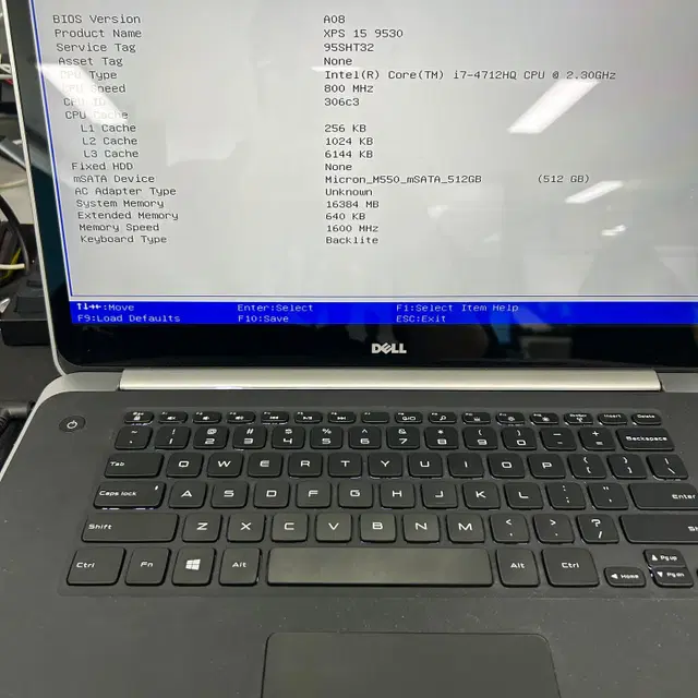 DELL XPS 15 9530 판매 / 052305-117