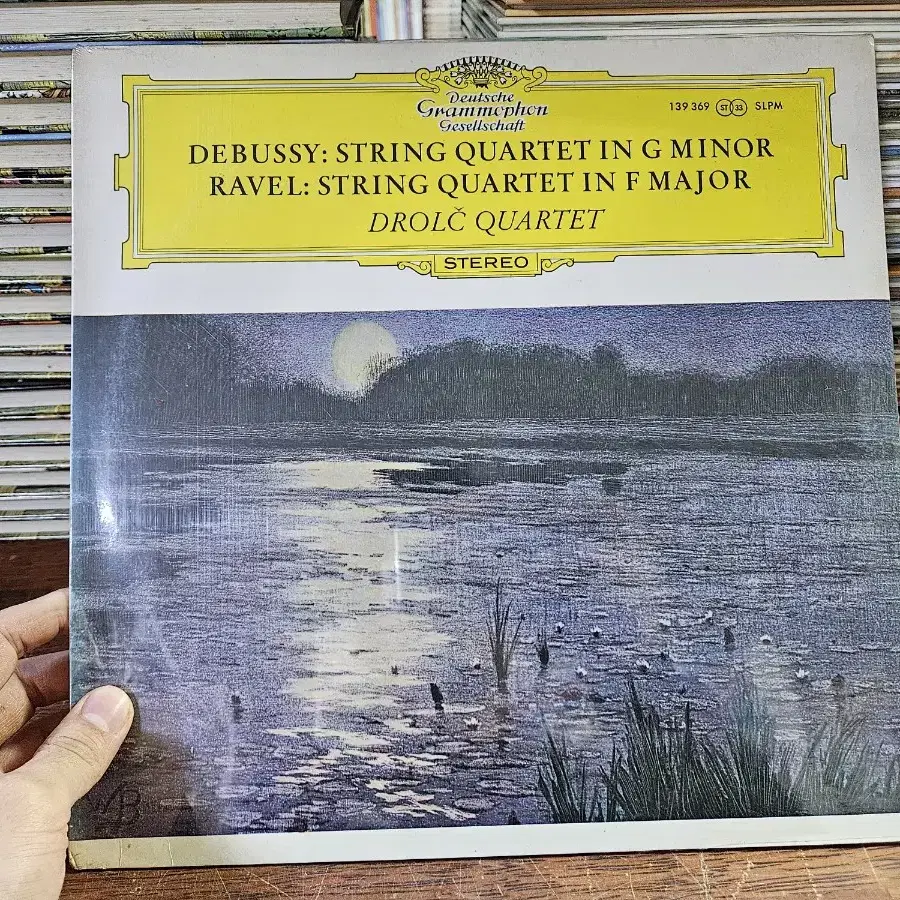 미개봉 LP Debussy Ravel Streichquartett