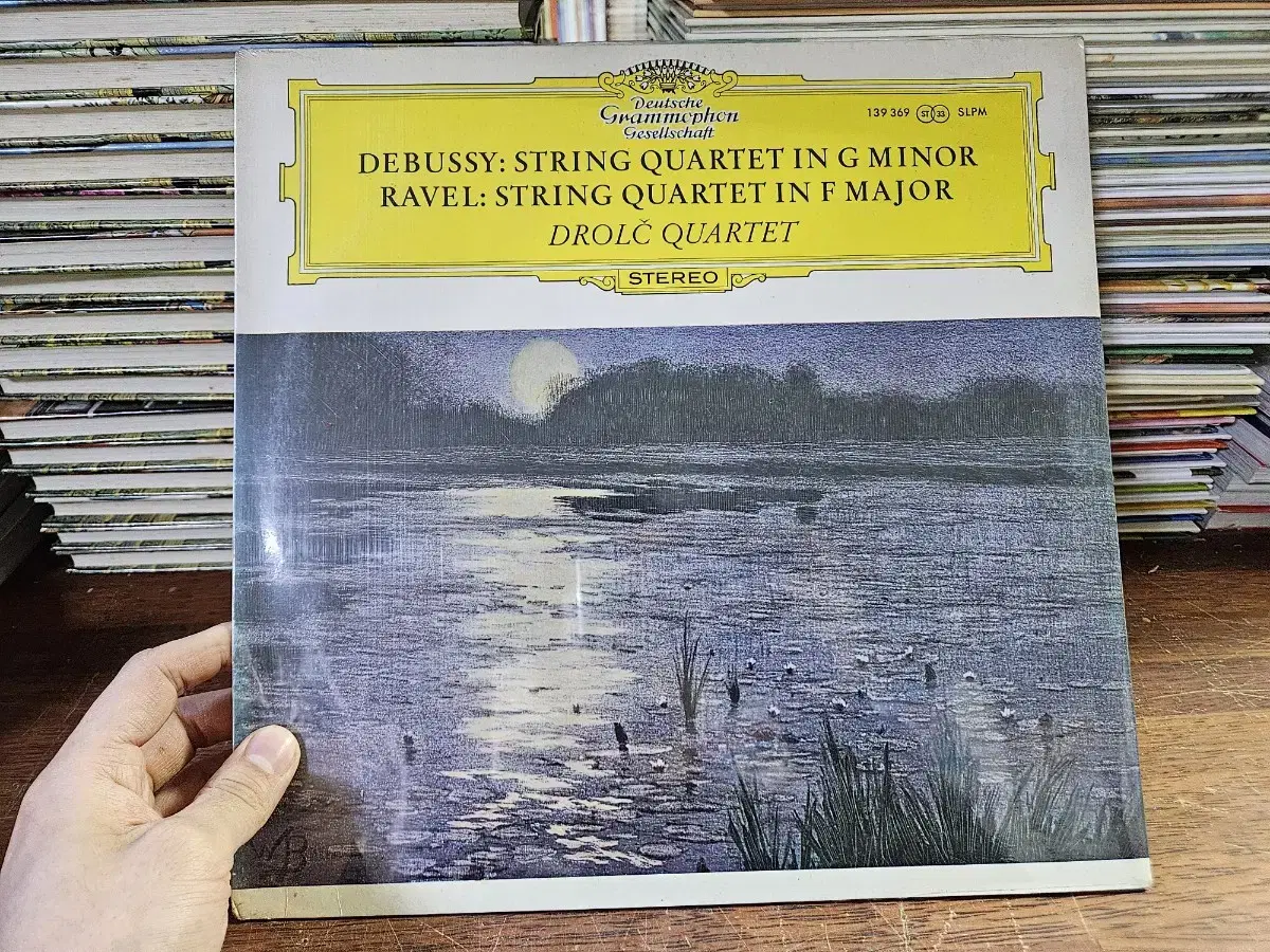 미개봉 LP Debussy Ravel Streichquartett