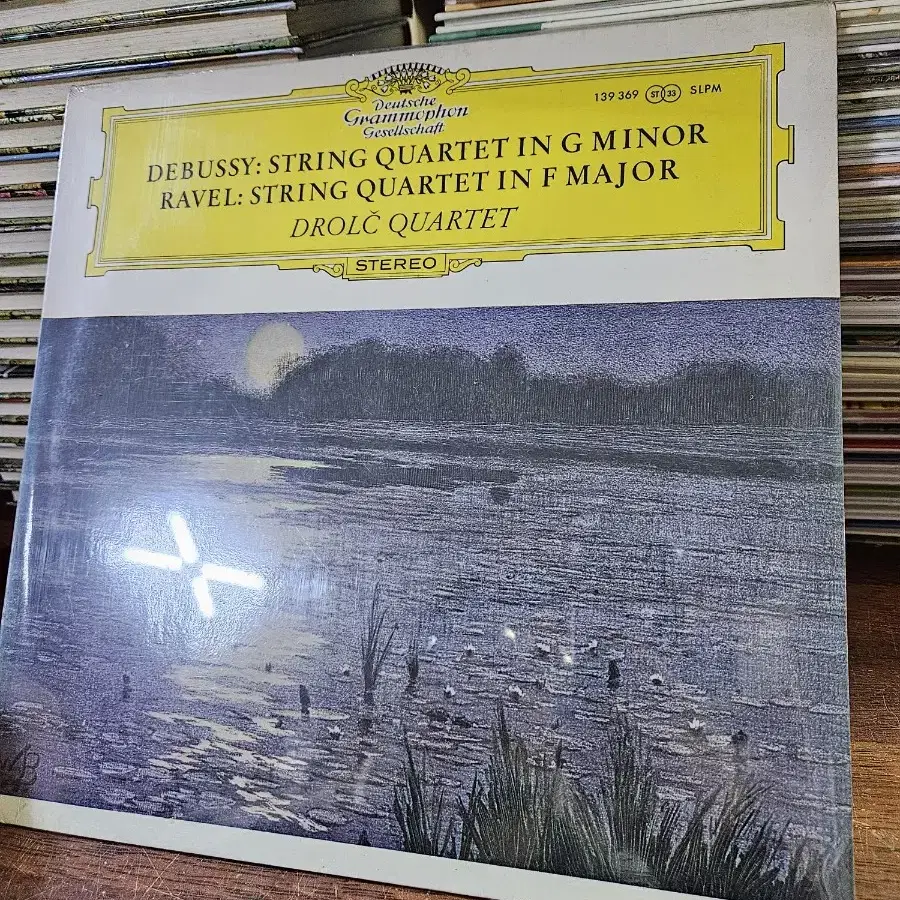 미개봉 LP Debussy Ravel Streichquartett