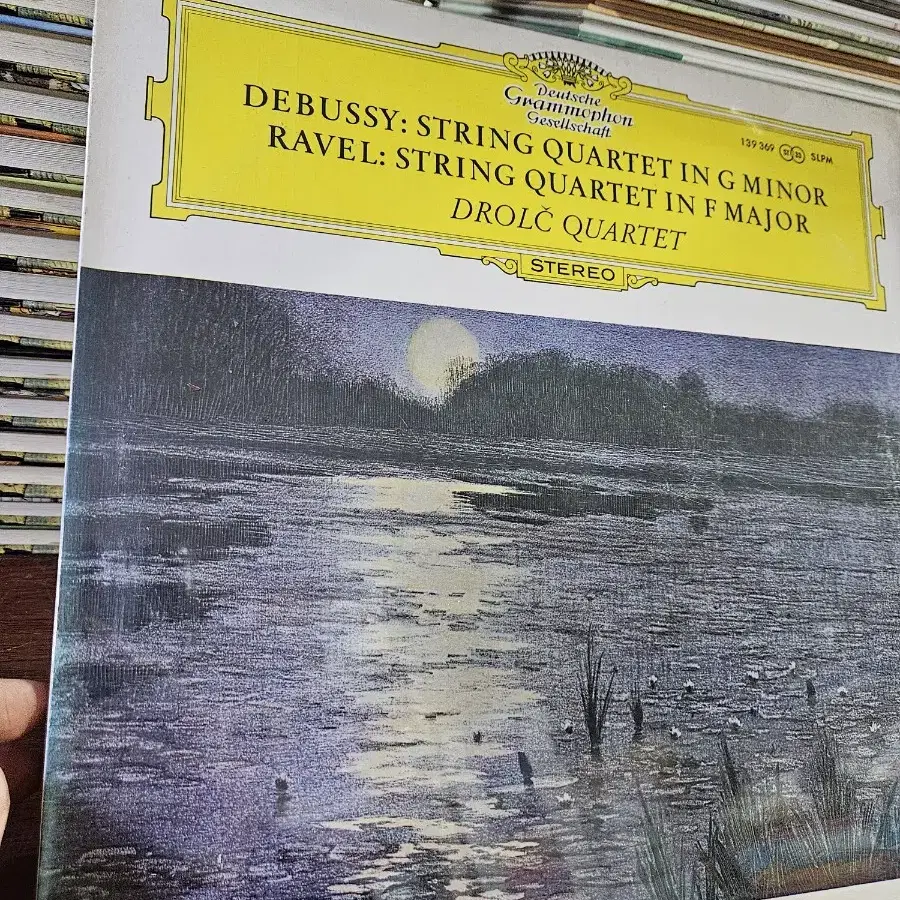 미개봉 LP Debussy Ravel Streichquartett