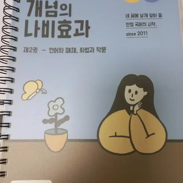 2024 윤혜정의 개념의 나비효과 제2권 제본 언매 화작