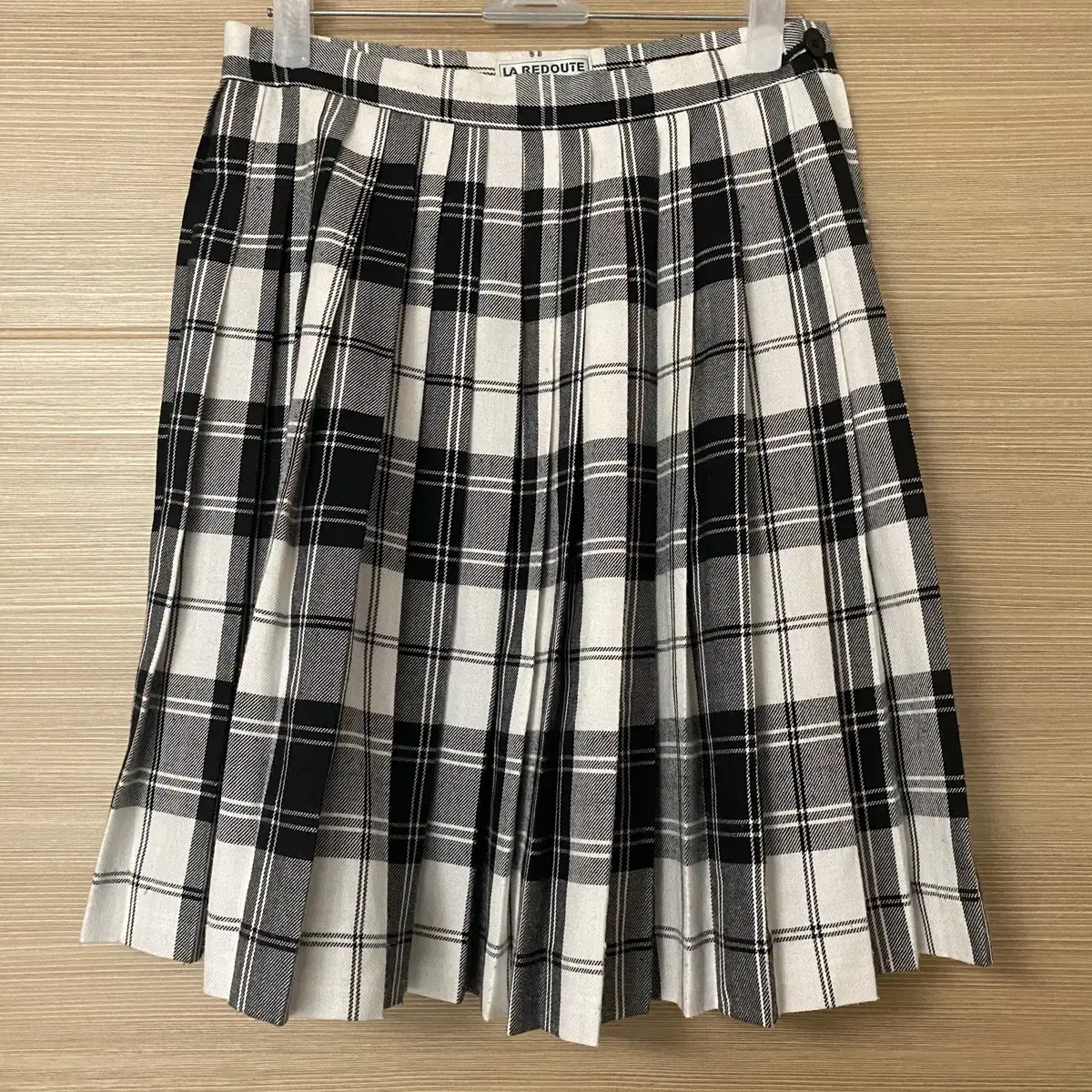 JapanVintage Black Pleated Miniskirt Preppy Look Geek Chic Teen