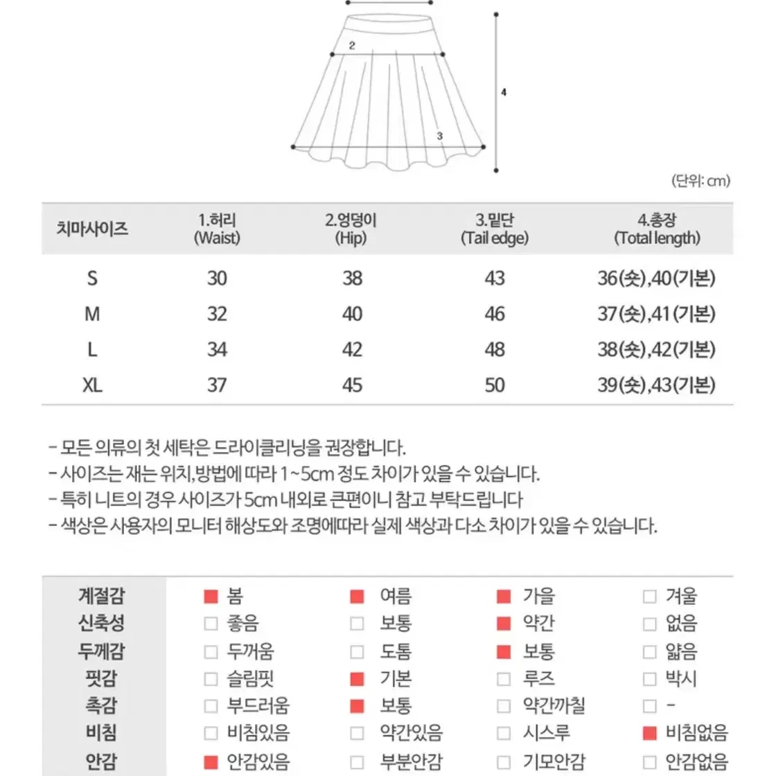 에이블리 더핑크 생지 데님 스커트