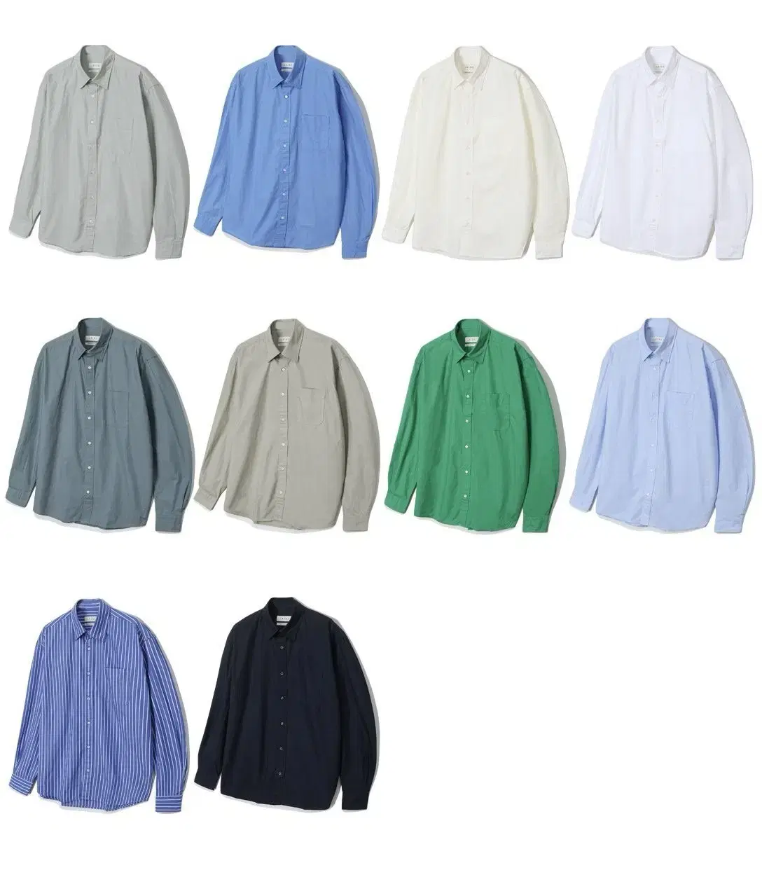 LAINE Inspired Poplin Standard Shirt