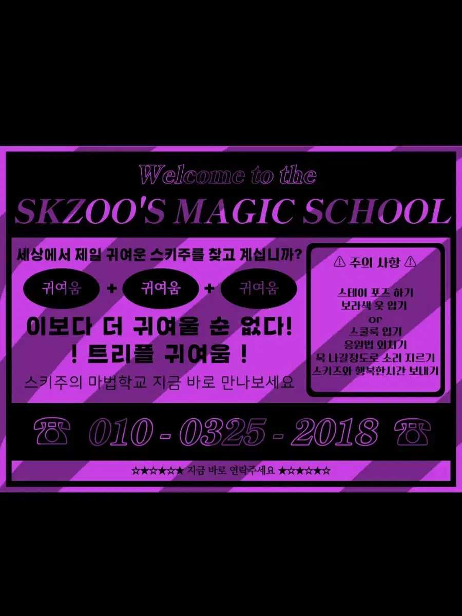 [3+1]Straykids skzoo Magic School Chirashi