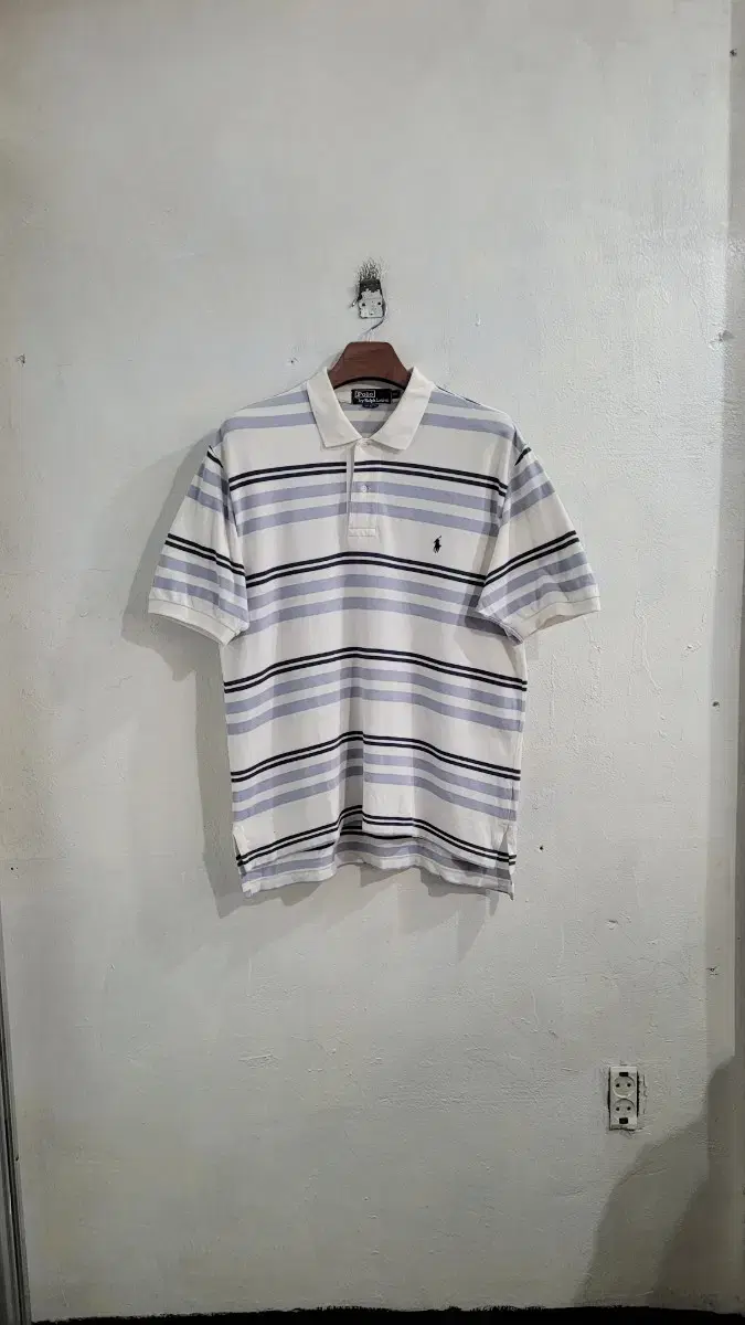 [L-105]Polo Ralph Lauren multicolored stripesPatterned cotton100% karavanPalti!