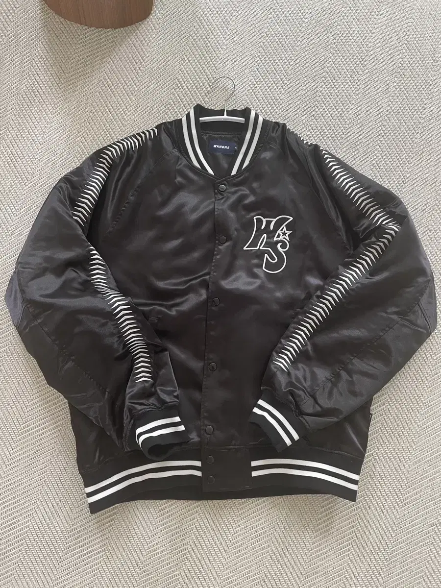 Wickanders Satin Baseball Jacket XL