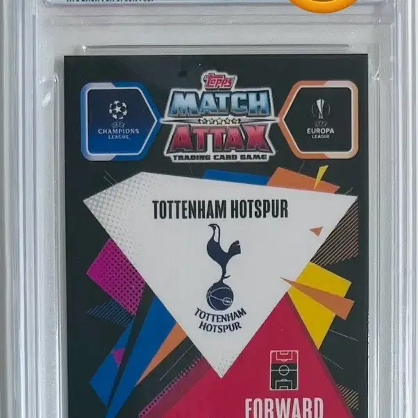 손흥민 2020 TOPPS CHROME MATCH ATTAX 골드 /50