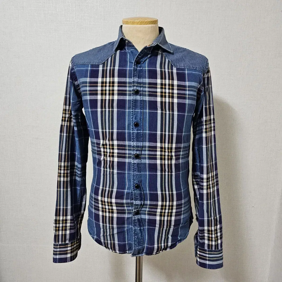 *Zara*ZARA Check Shirt (S) Check Southern Shirt Southern