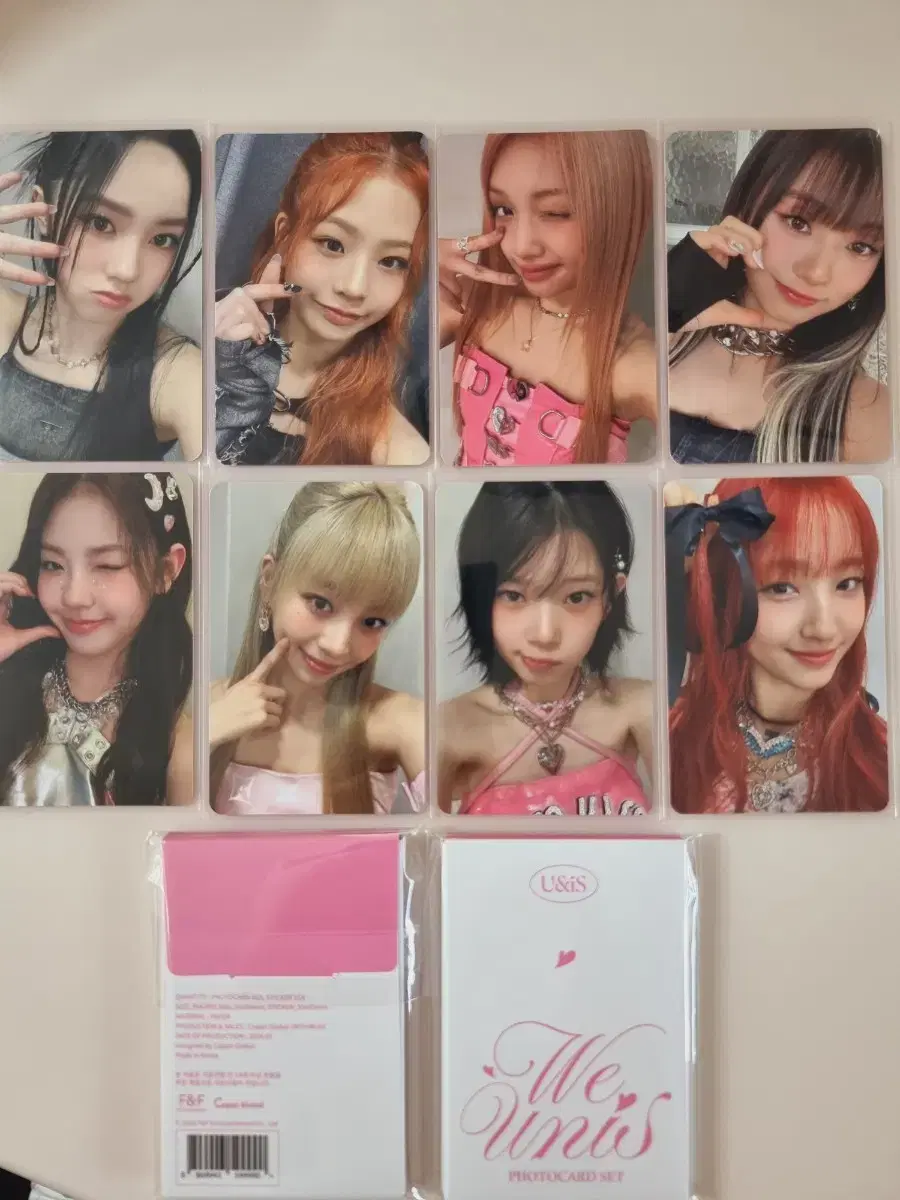 Eunice pop up Store photocard Set unsealed