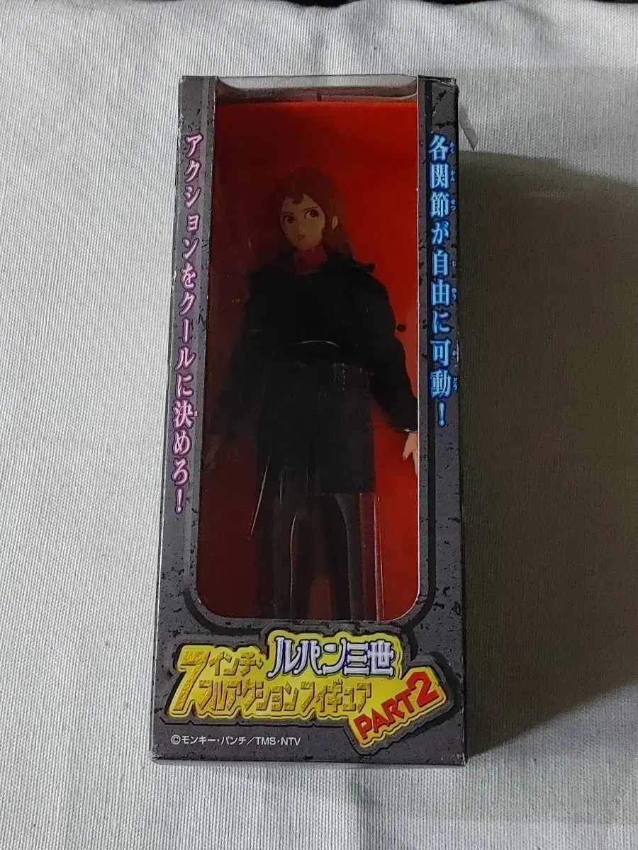 Vahn Presto Lupin III 7 inch Full Action Figure Part 2 Mine Fujiko Figure