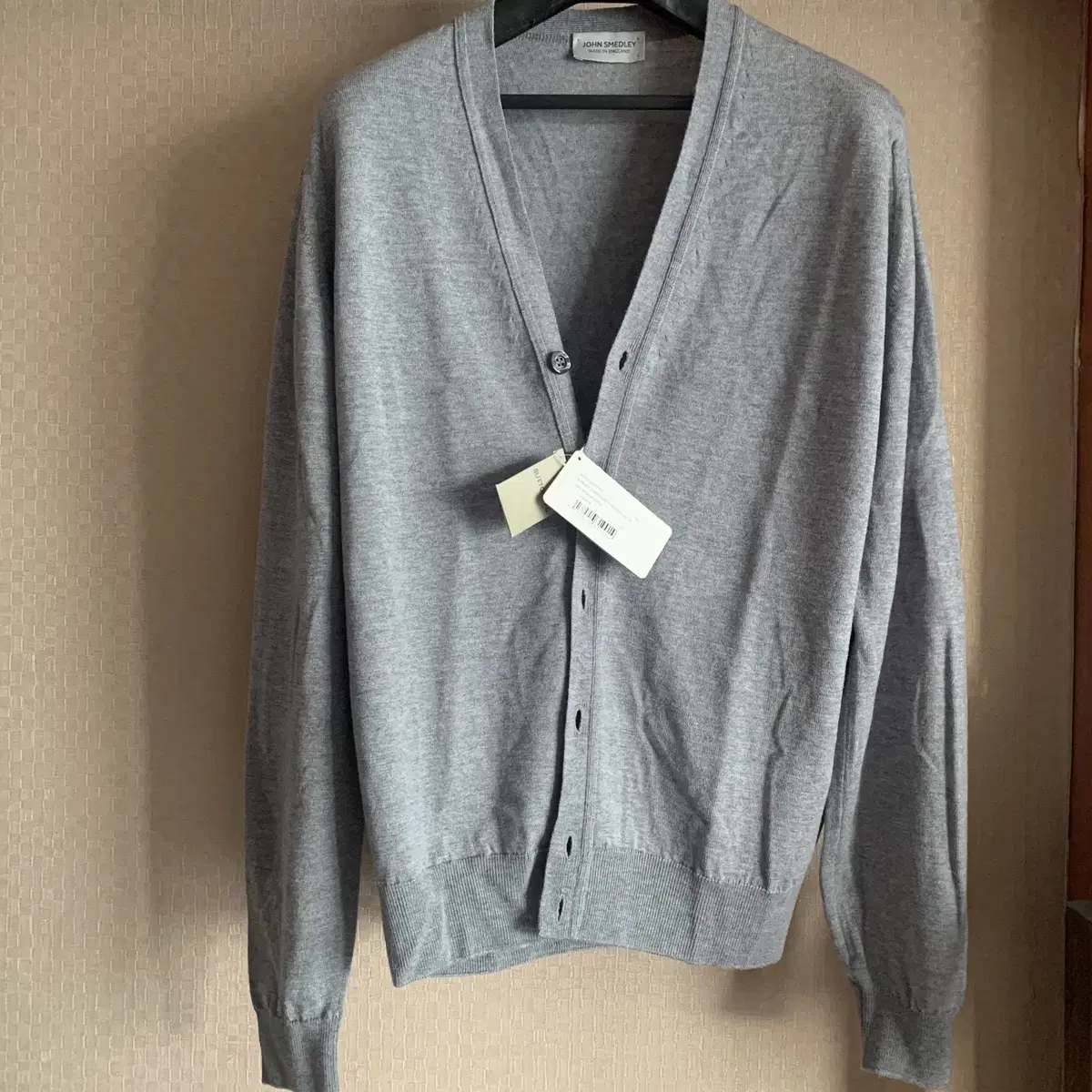 존스메들리/ Burley Cardigan L/S Silver/ L