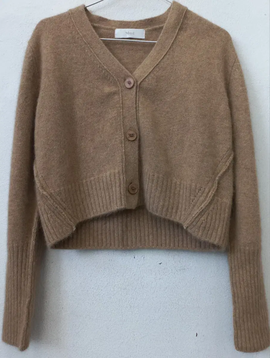 Muui Cropped Knit Cardigan