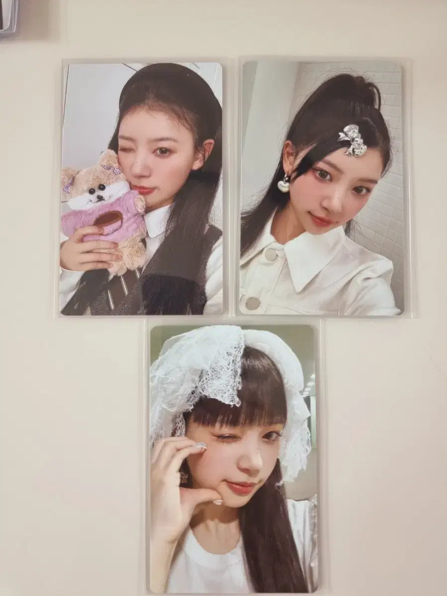 Eyelet ILLIT Mocha Weverse Photocard