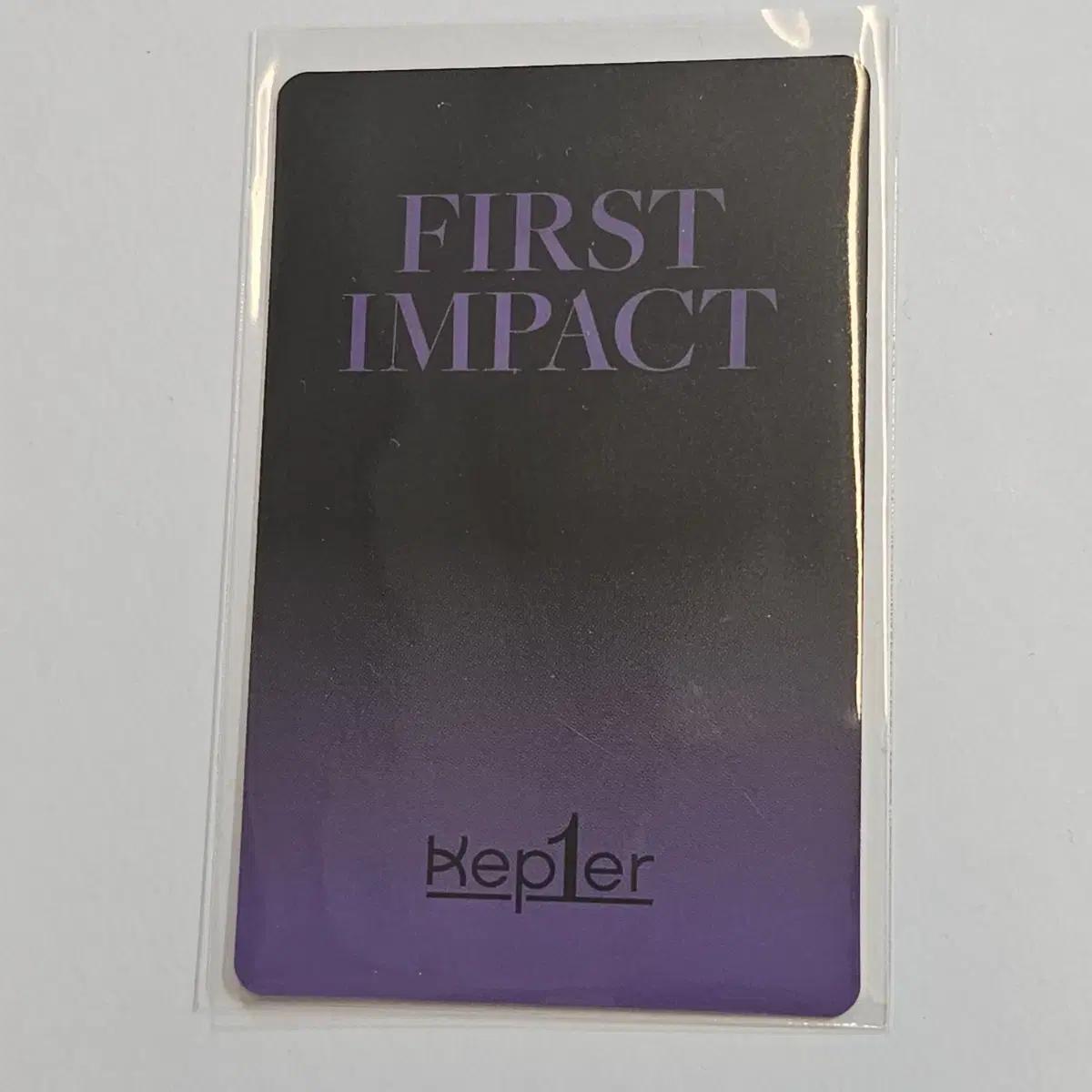 케플러 영은 FIRST IMPACT 타워레코드 일본 특전포카 미공포