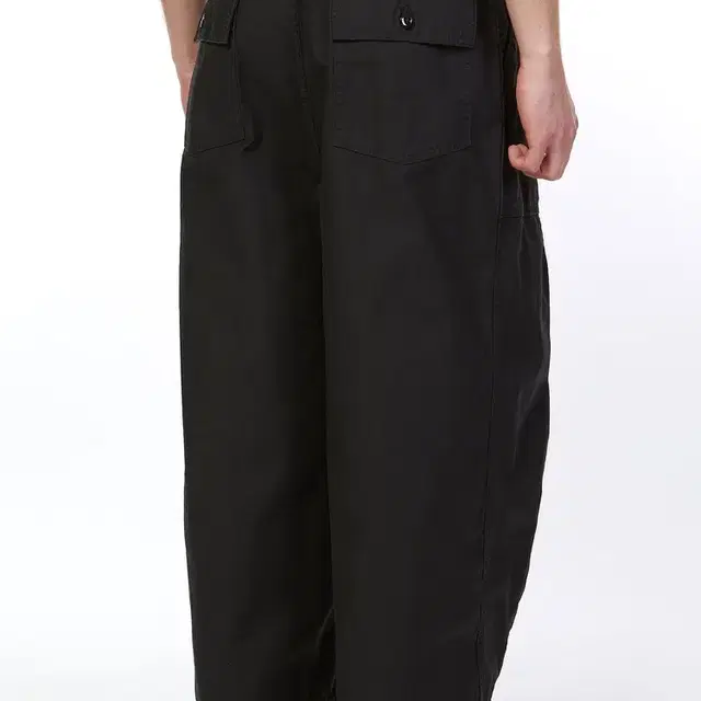 Needles H.D. Pant Fatigue Black