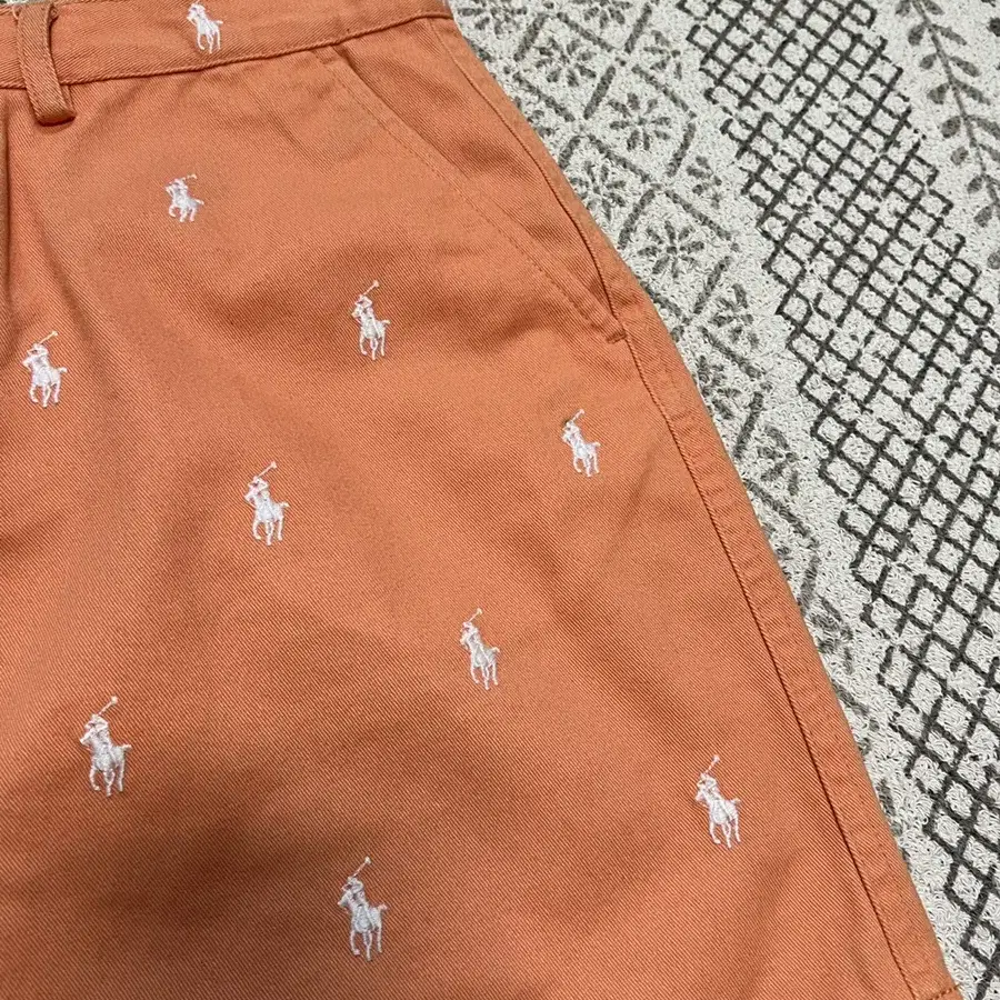 Polo Ralph Lauren 면 미니 스커트