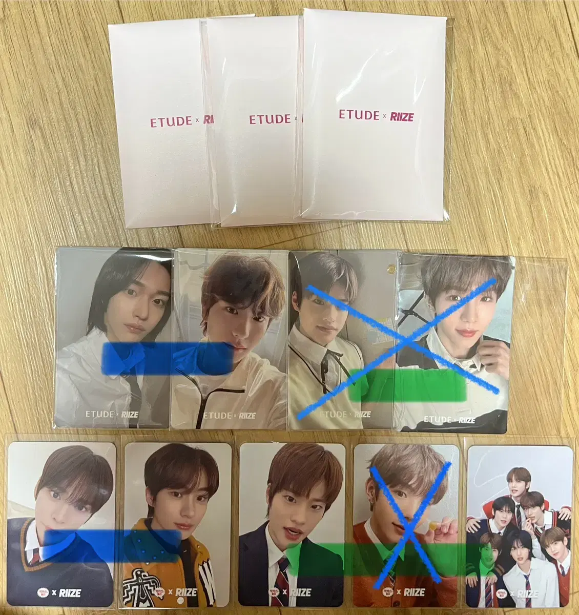 [Best Price] riize Etudes, Bakkas Photocards