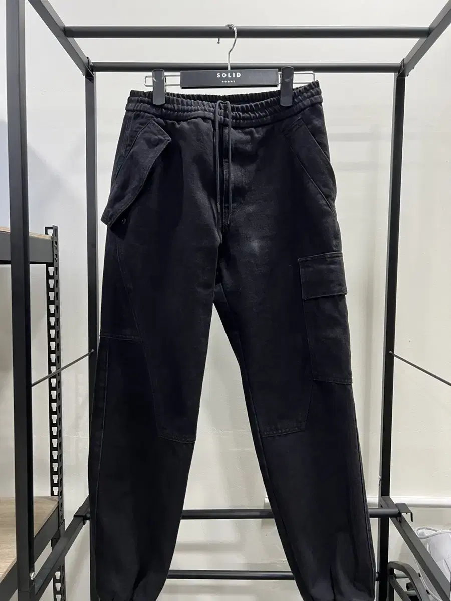 Solid Homme Jogger Pants