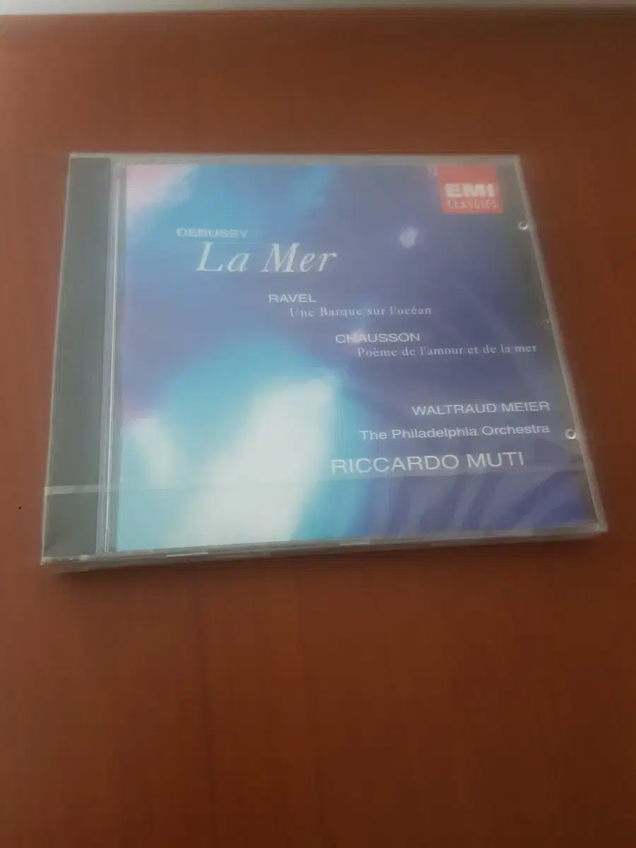 Riccardo Muti 드뷔시 Ravel 쇼송 수입미개봉씨디 클래식cd