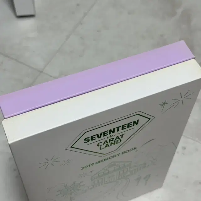 세븐틴 2019,2020 캐럿랜드 메모리북