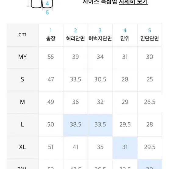 다이클레즈 클래식밴딩반바지 검정 S