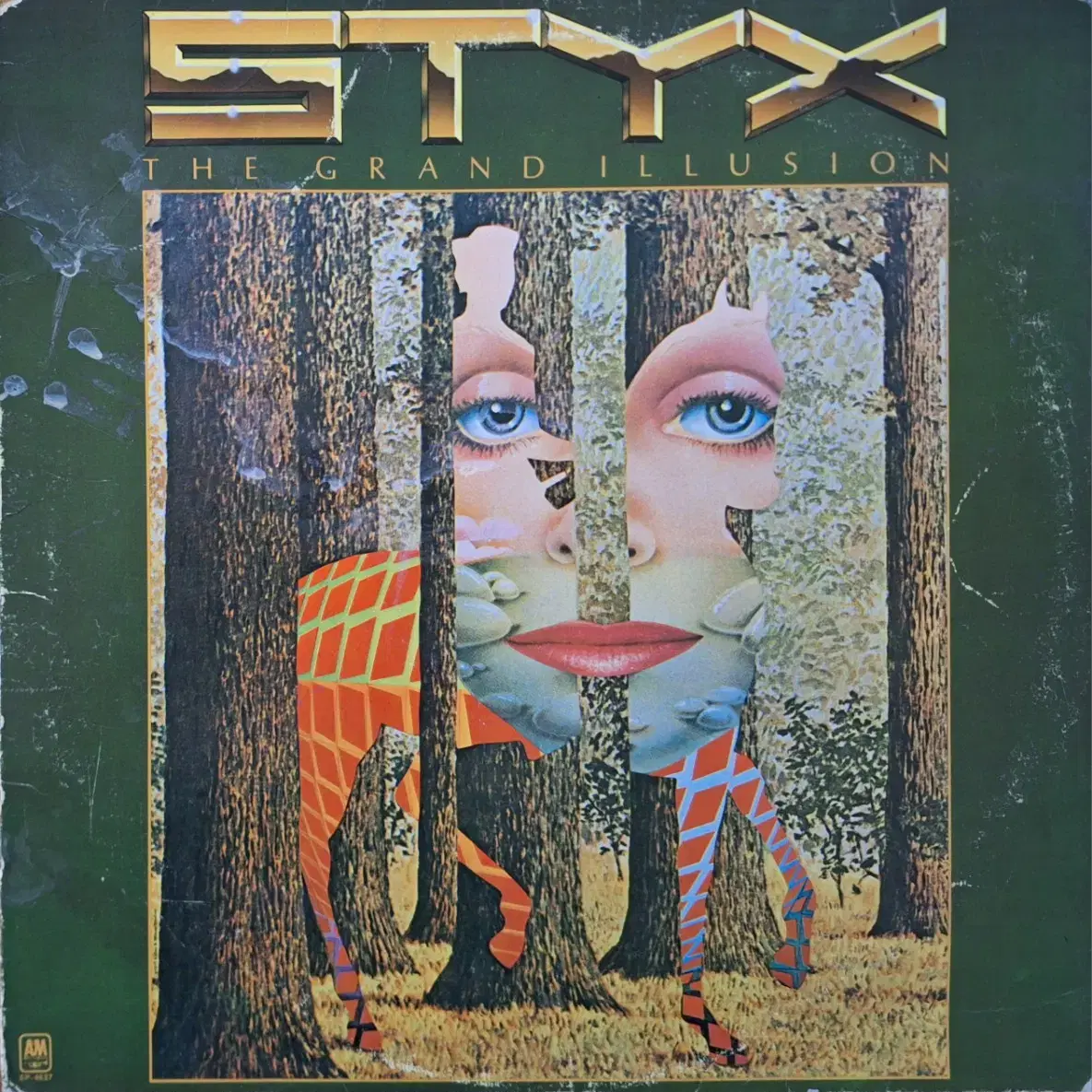 미국원반/초판/Styx - the grand illusion LP