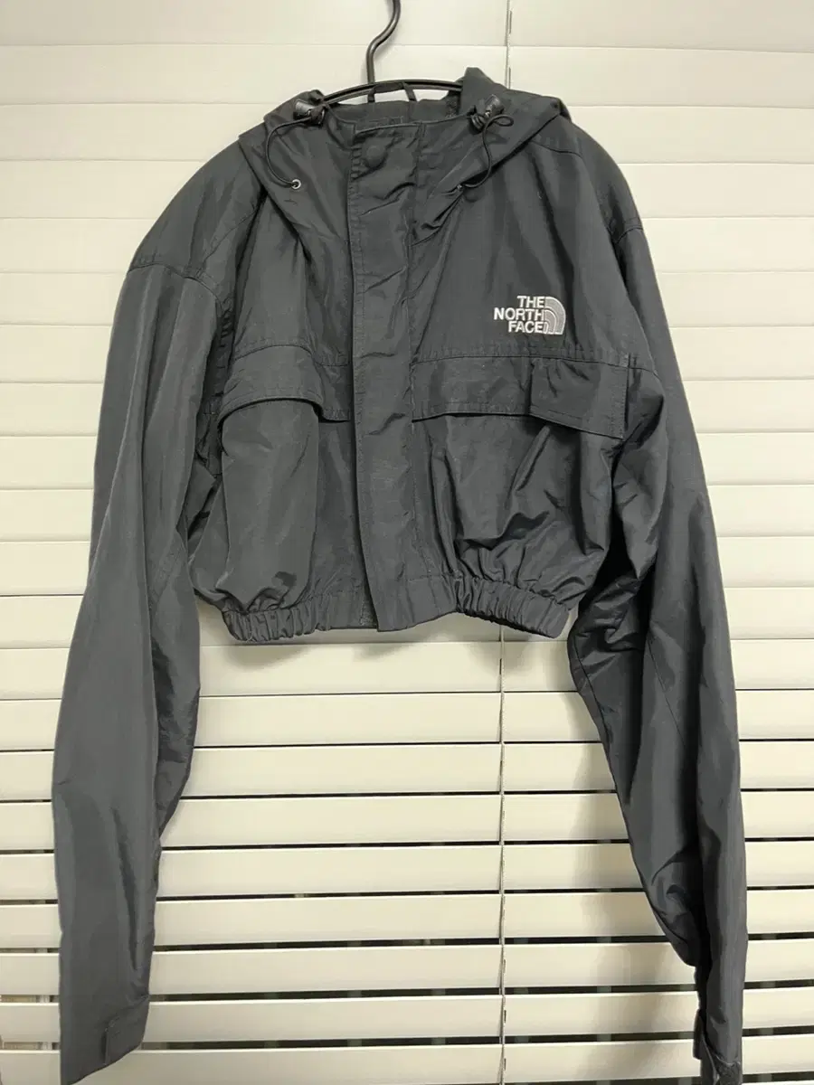 Until today, this price) Vintage Custom Crop North Face Windbreaker