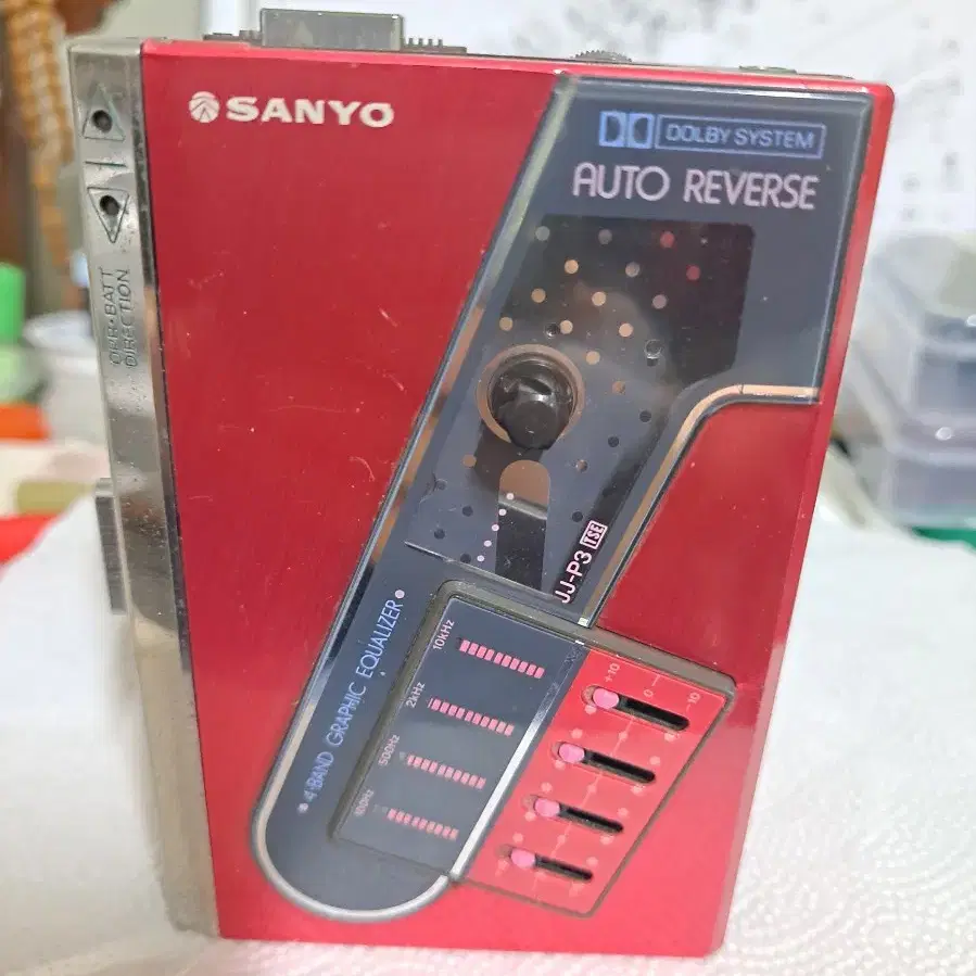 Sanyo  jj p3 카세트 플레이어 (워크맨)