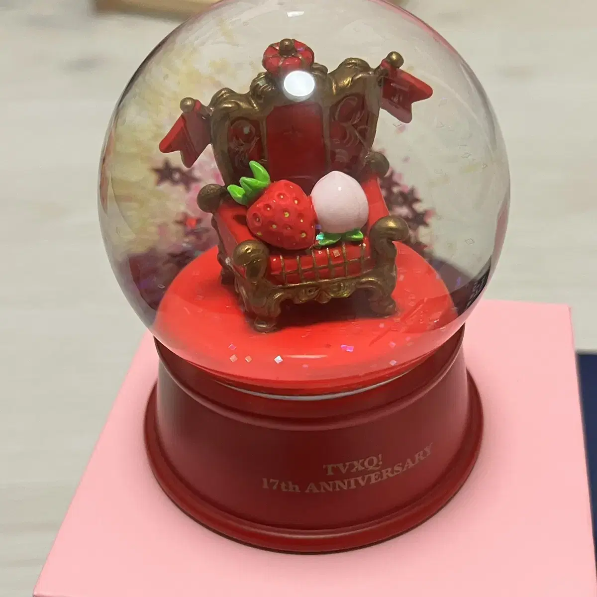 TVXQ 17th Anniversary Debut Glitter Ball (Snow Ball)