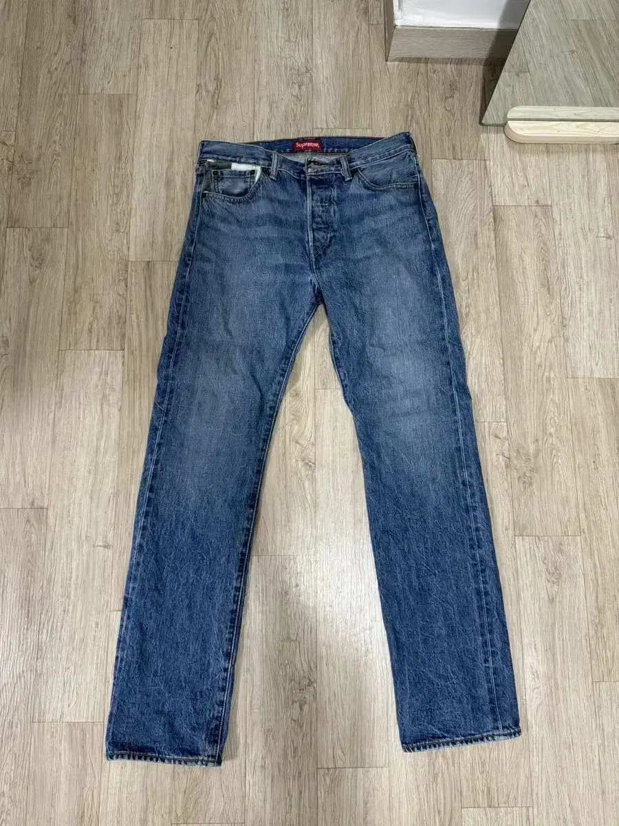 [30] F/W 14 Supreme X Levi's Denim Jeans