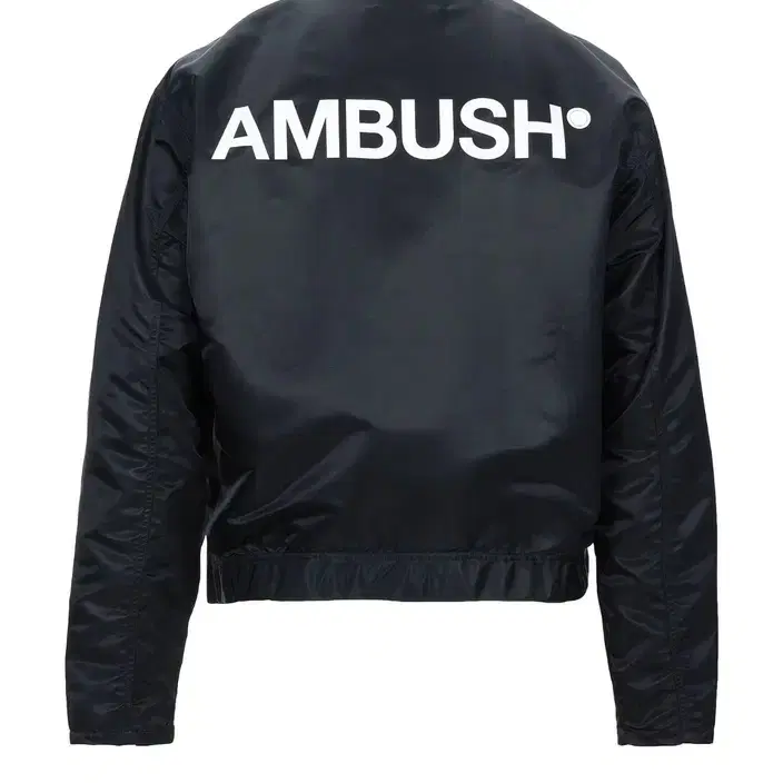 [3/XL] 엠부쉬 프린트 블랙 나일론 자켓 ambush