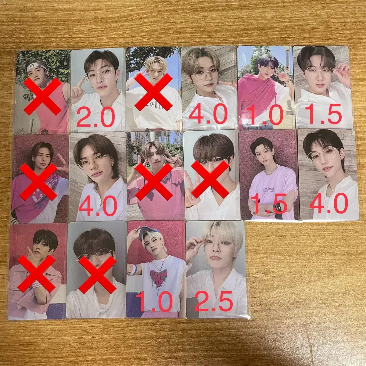 Prepaidx) straykids Maxident ld photocard WTS