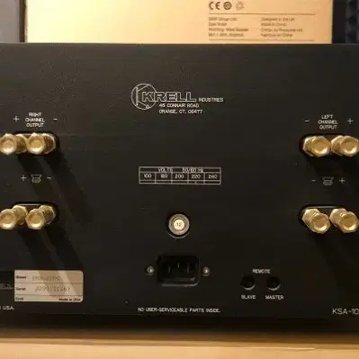 krell ksa100s poweramp