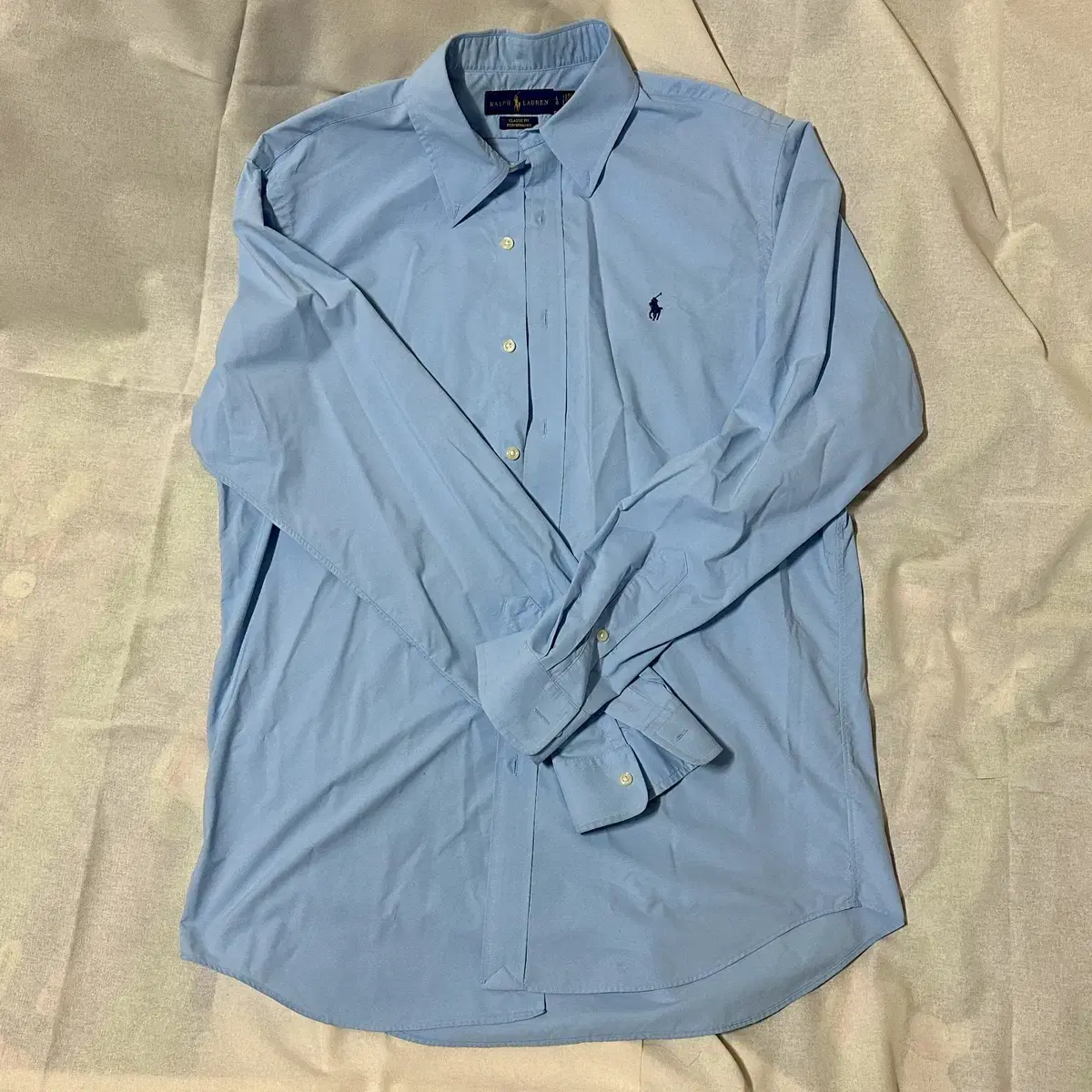 Polo Ralph Lauren Classic Fit Shirt L Sora Bloo