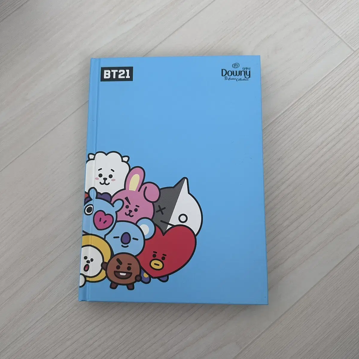 방탄 BT21 다우니 다이어리