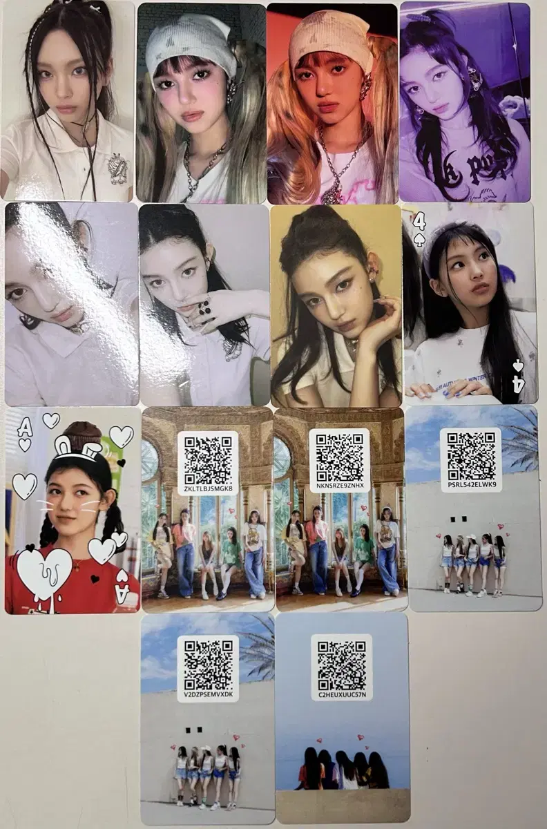 New Jeans Attention OMG Getup hanni hyein danielle Q.R. photocard wts 급처 급전