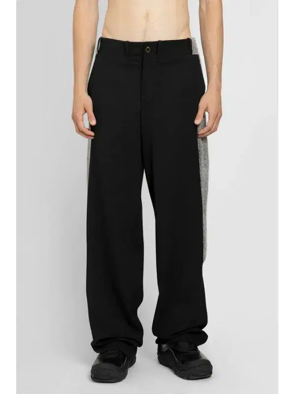 (46) Kikokostadinov TONKIN Contrast paneled wool pants