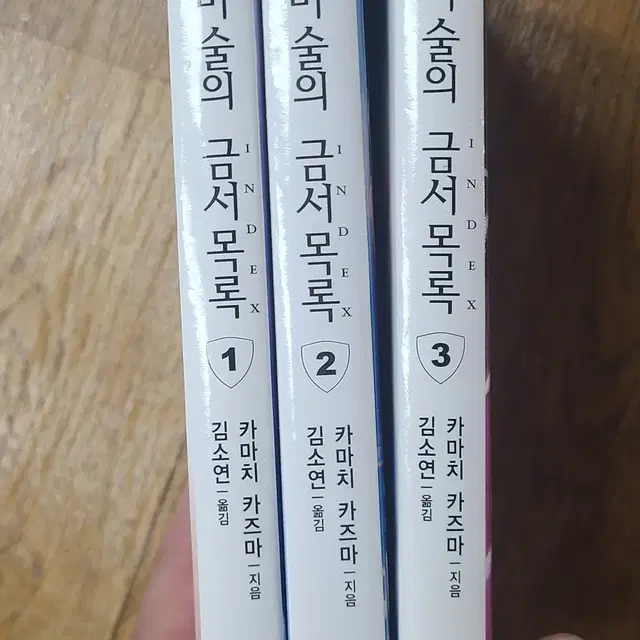 어떤 마술의 금서목록 1~3권