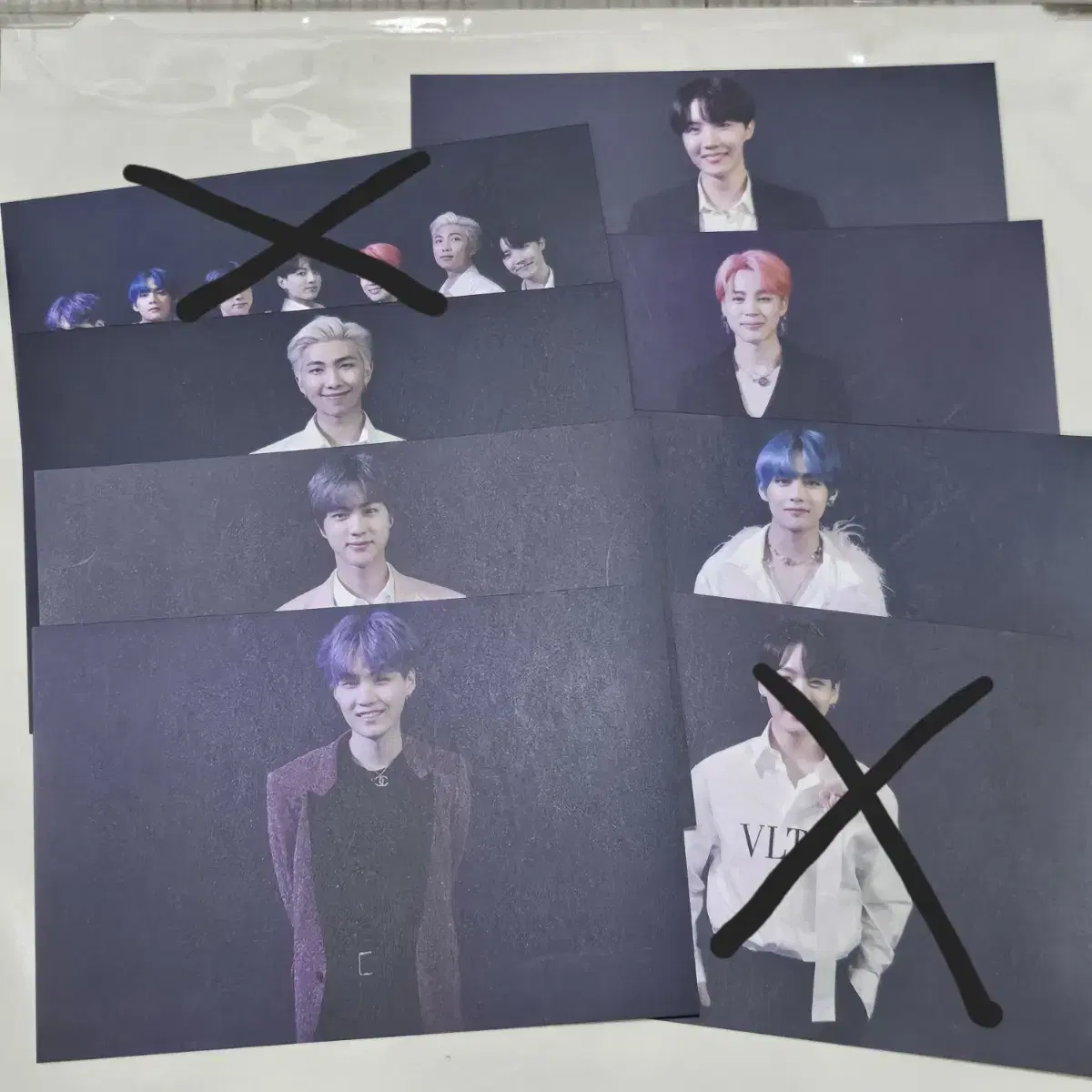 BTS small poem broadcast photocard in bulk