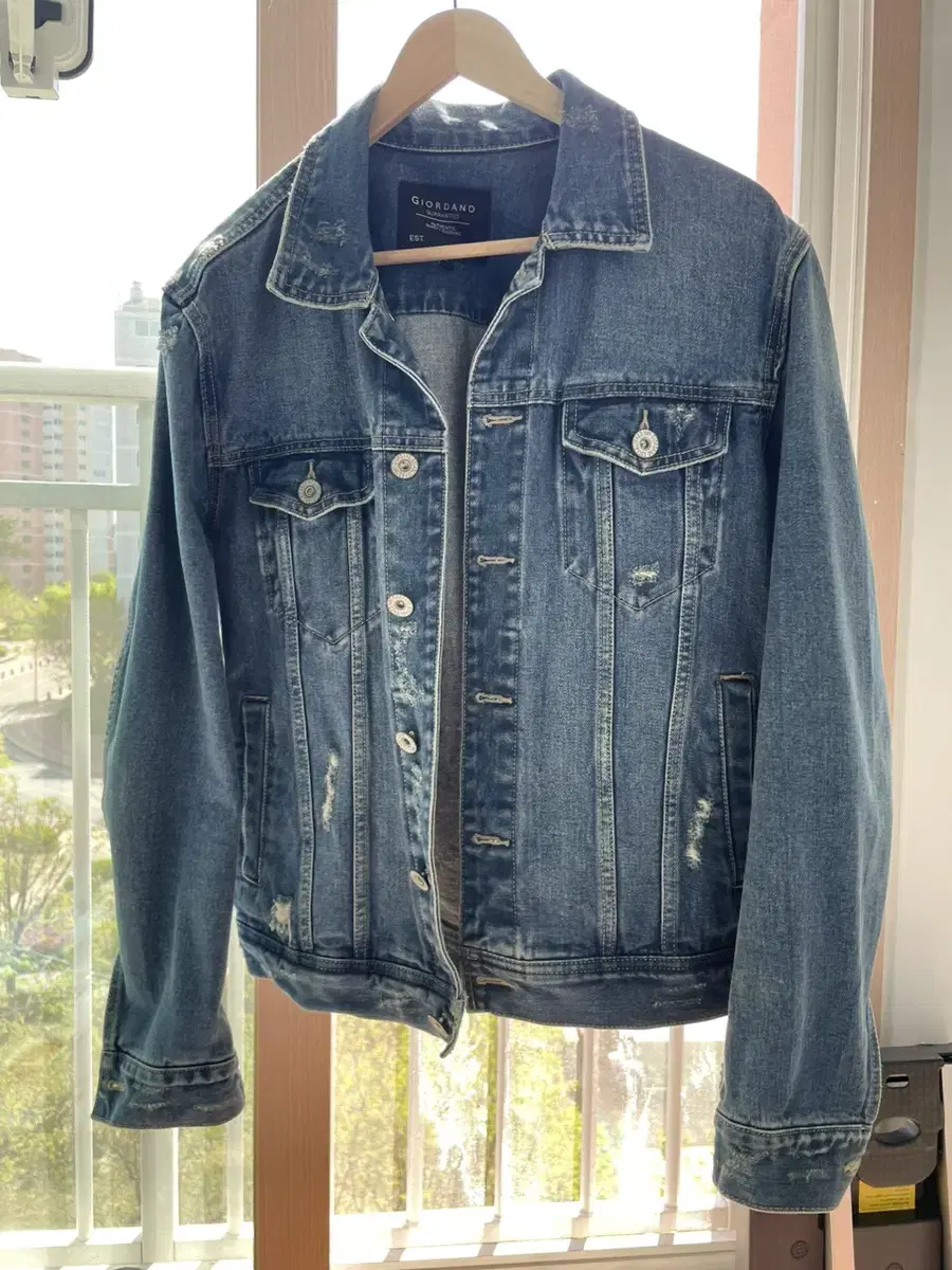 Giordano Washed Jeans Jacket