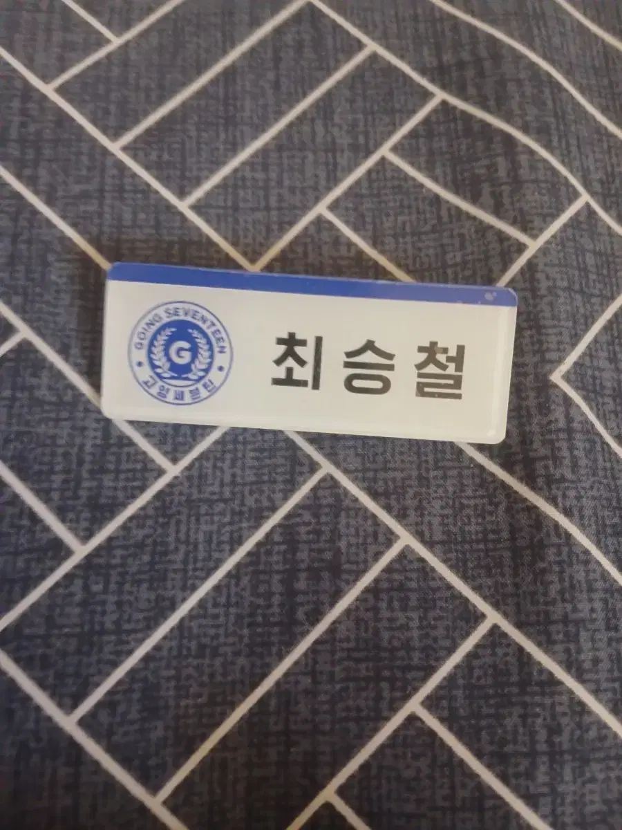 Seventeen Sevongo Name Badges choi seungcheol wts !