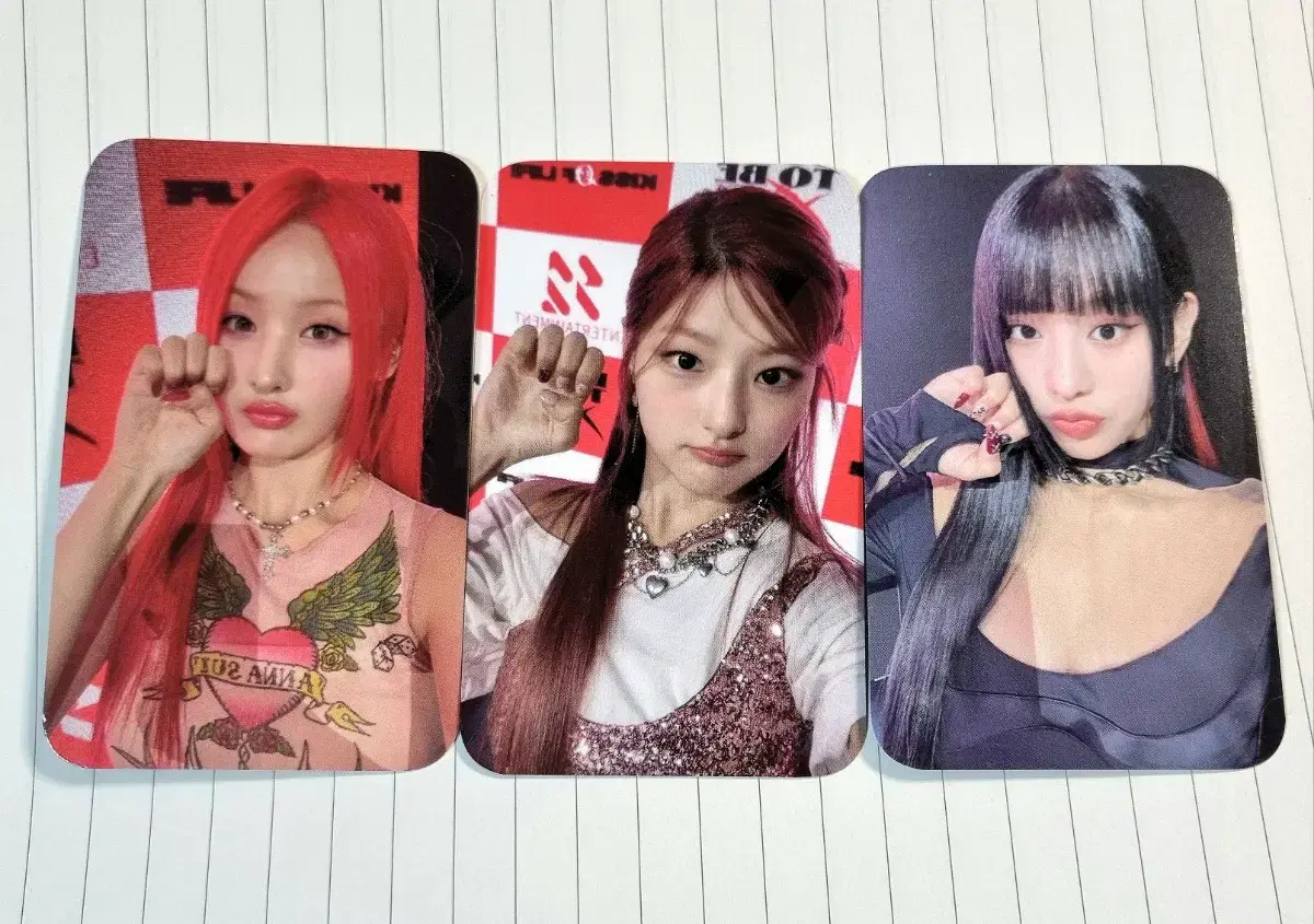 Kiss of life Kiss of life natty belle haneul showcase Photocard