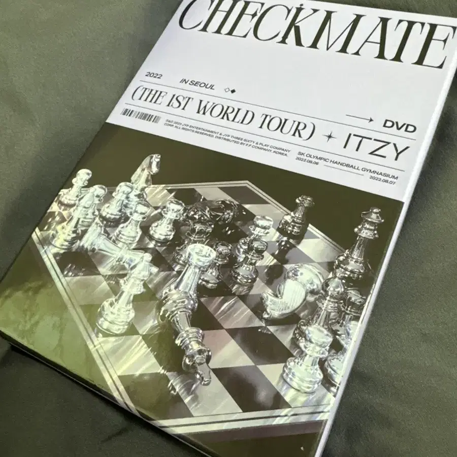 ITZY (있지) 첫 콘서트 CHECKMATE 블루레이 + DVD