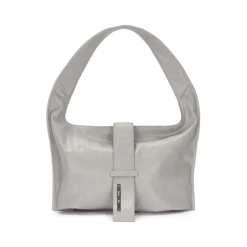 마뗑킴 VERROU SQUARE SHOULDER BAG IN GREY