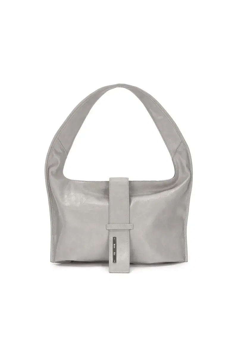 마뗑킴 VERROU SQUARE SHOULDER BAG IN GREY