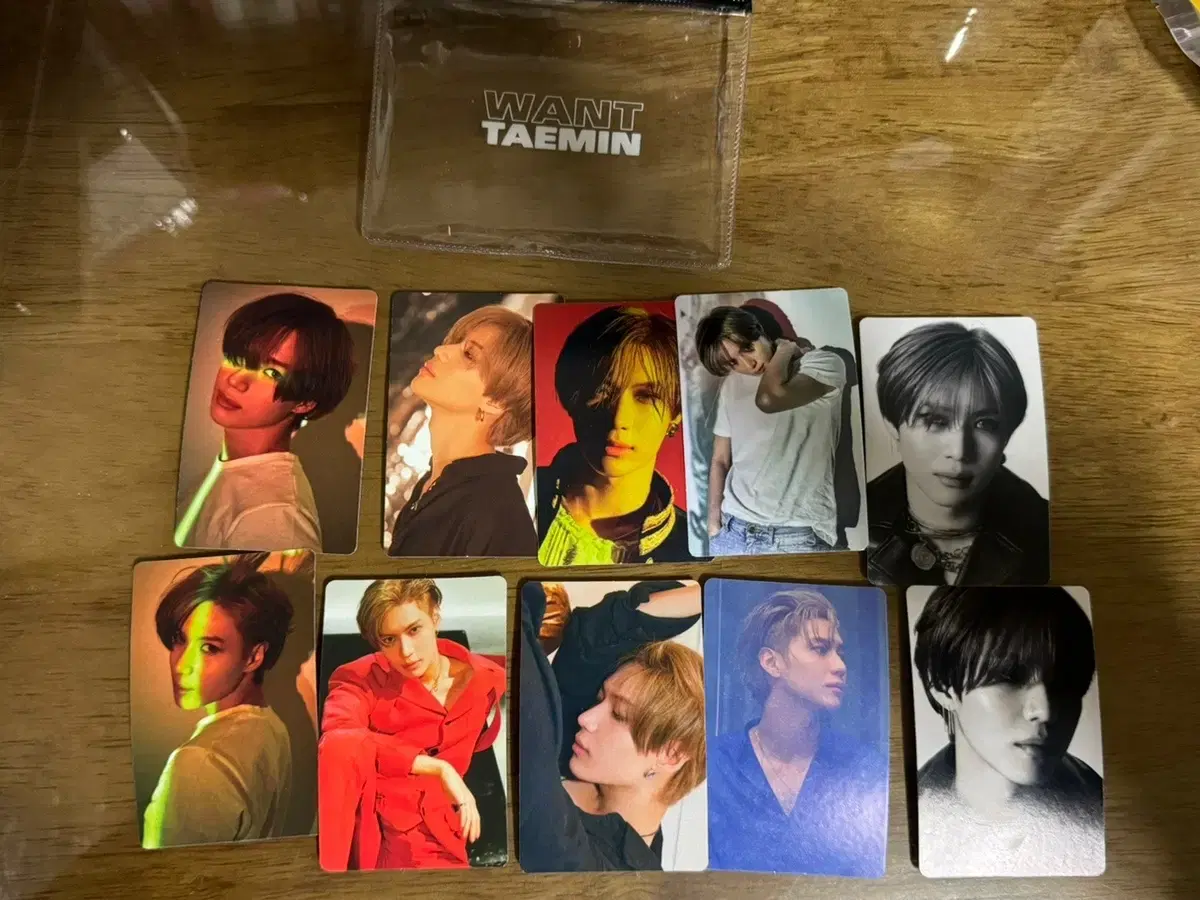 Shinee taemin Wanted Sticker Pack Photocard