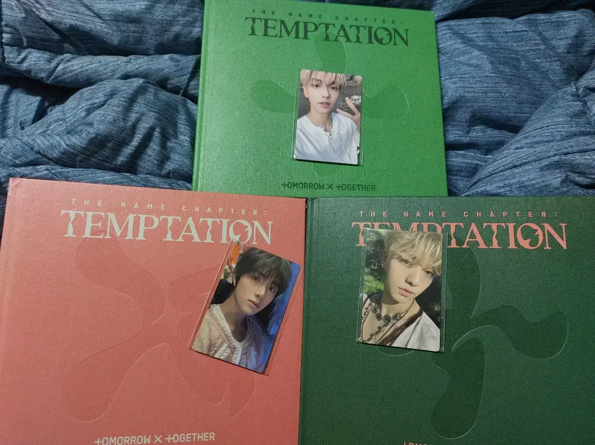 TXT Temptation album full set soobin beomgyu photocard Except bulk wts yeonjun Taehyun Hooning